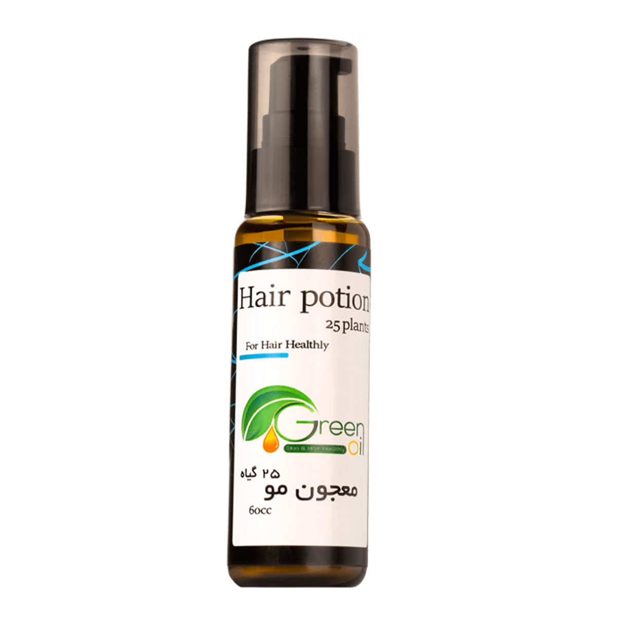 معجون مو (25 گیاه) تقویت مو نرم کننده و آبرسان(120cc)