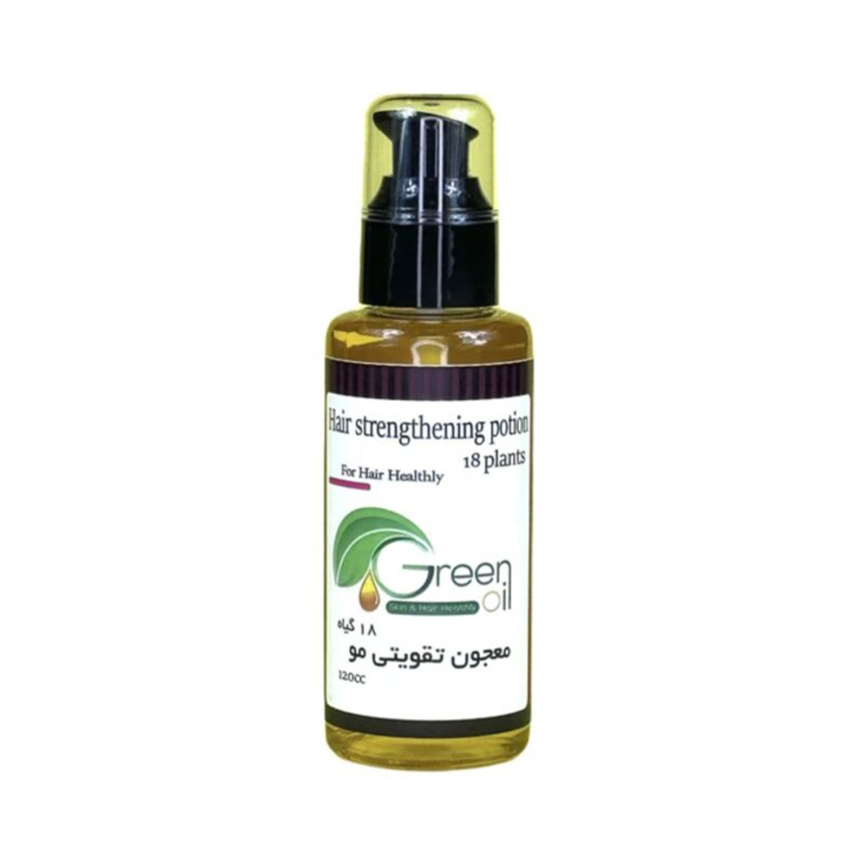 معجون تقويتي مو (18 گیاه)(120cc)