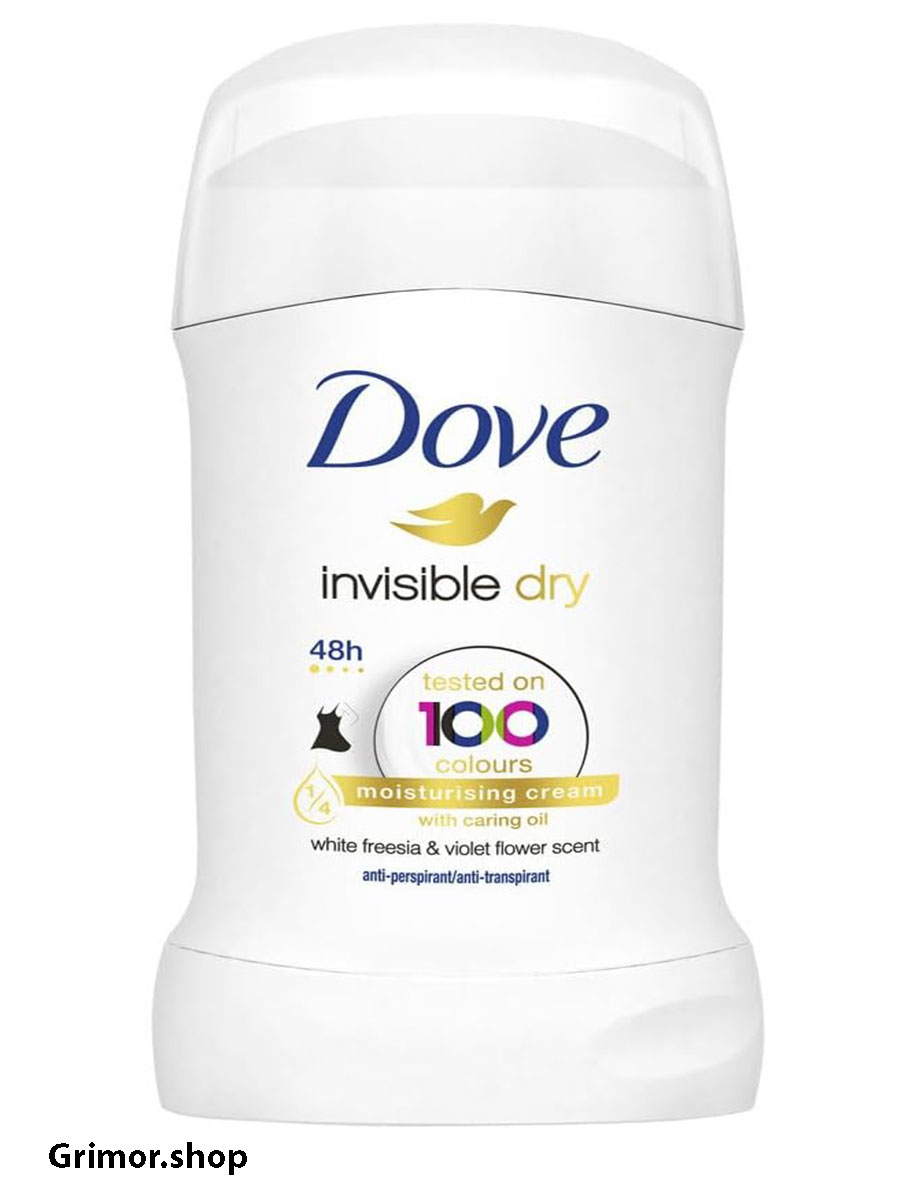 استيك كرمي ضد تعريق زنانه 48 ساعته invisible dry داو 40 گرمي