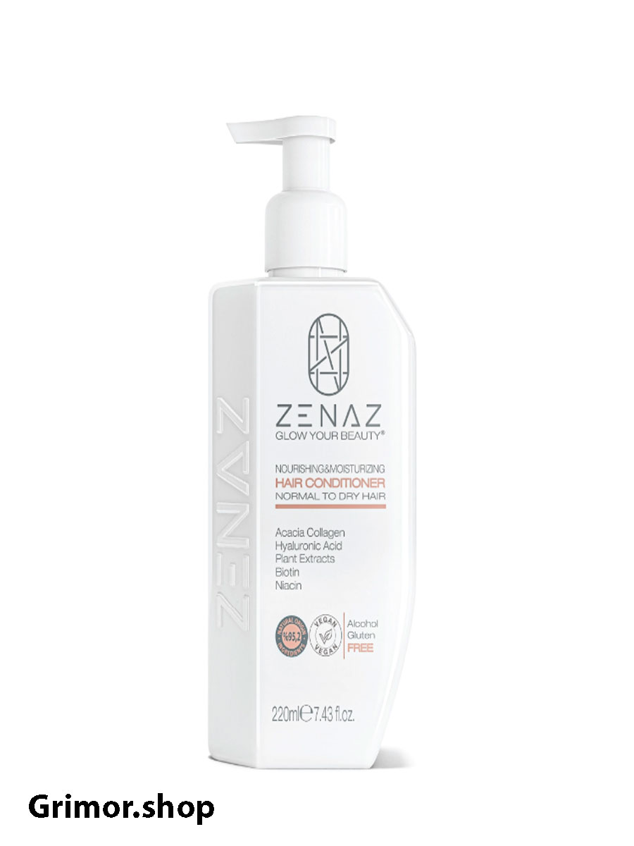 نرم‌کننده مو تغذیه‌کننده و آبرسان مناسب موهای معمولی تا خشک زیناز zenaz